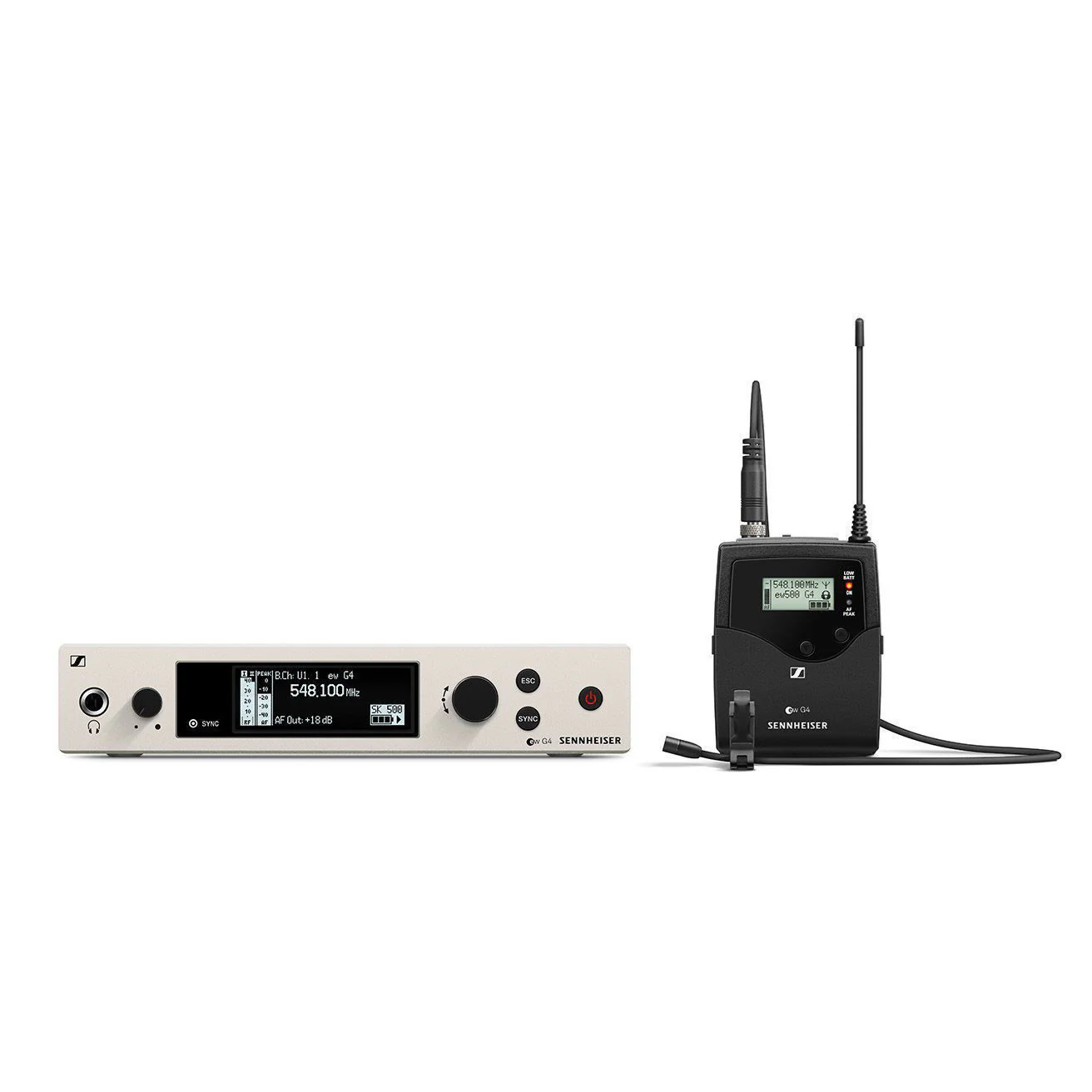 Sennheiser EW 500 G4-MKE2 Evolution G4 Wireless Lavalier Microphone Set GBW (606-678 MHz) - Image 5