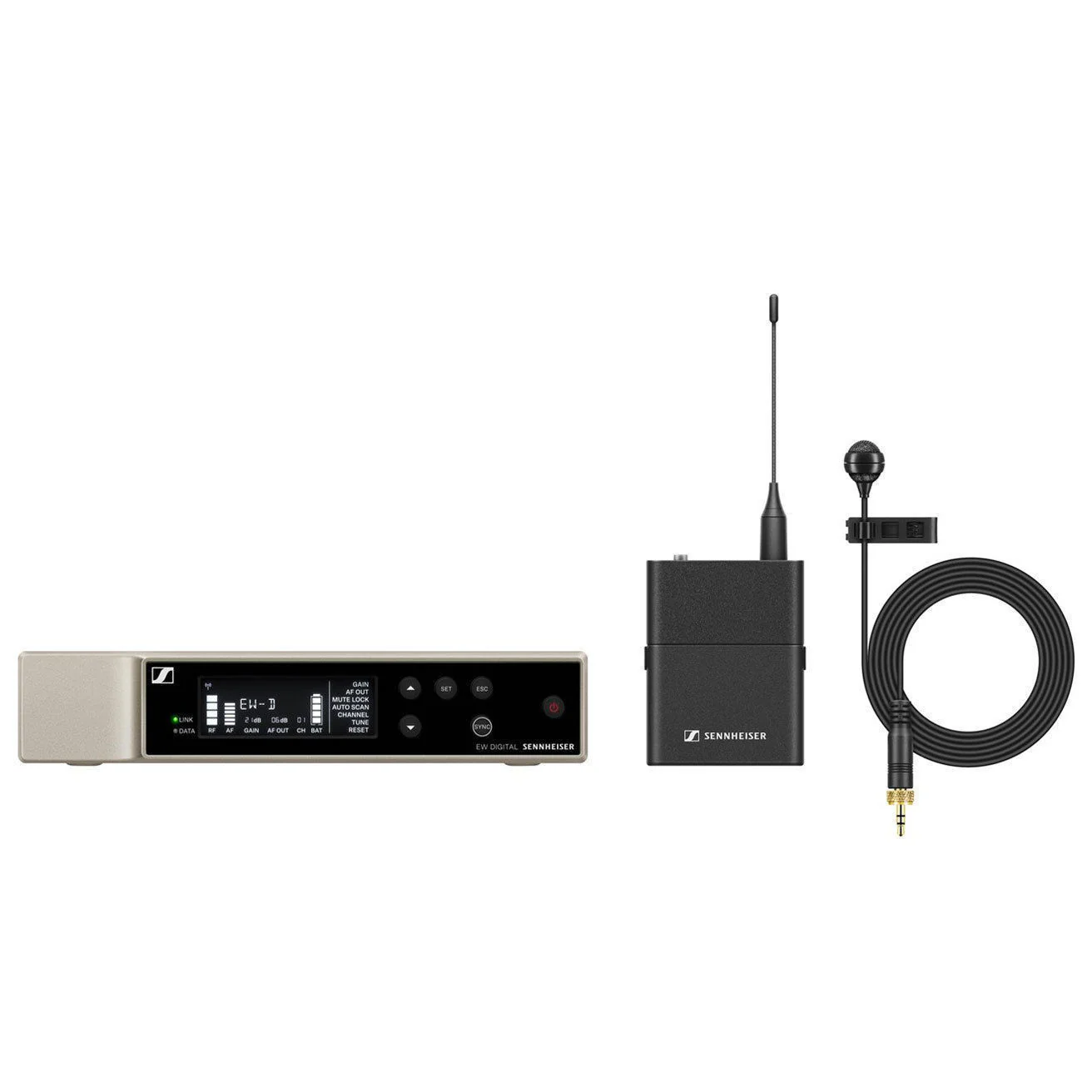 Sennheiser EW-D ME4 SET All-In-One Digital Wireless Lavalier Set - Range R1-6 - Image 4