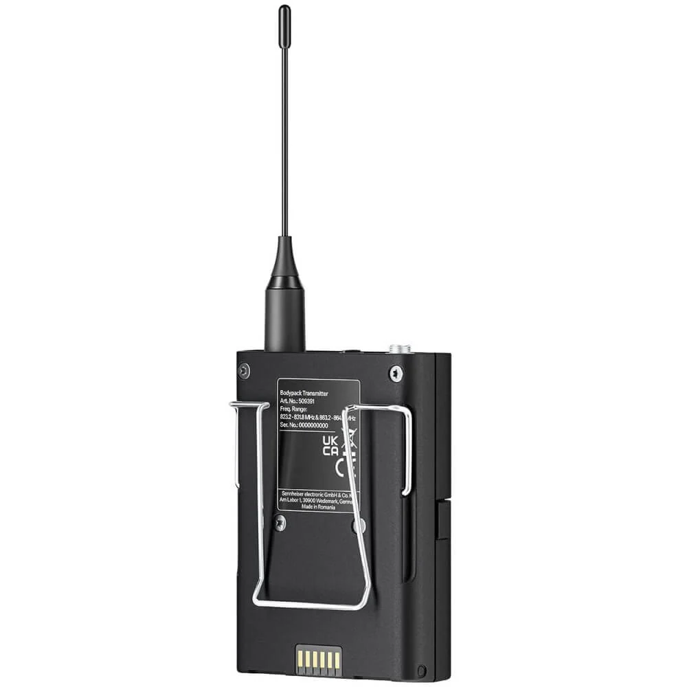 Sennheiser EW-DX SK Digital Wireless Bodypack Transmitter - R1-9 (520 - 607.8MHz) - Image 2