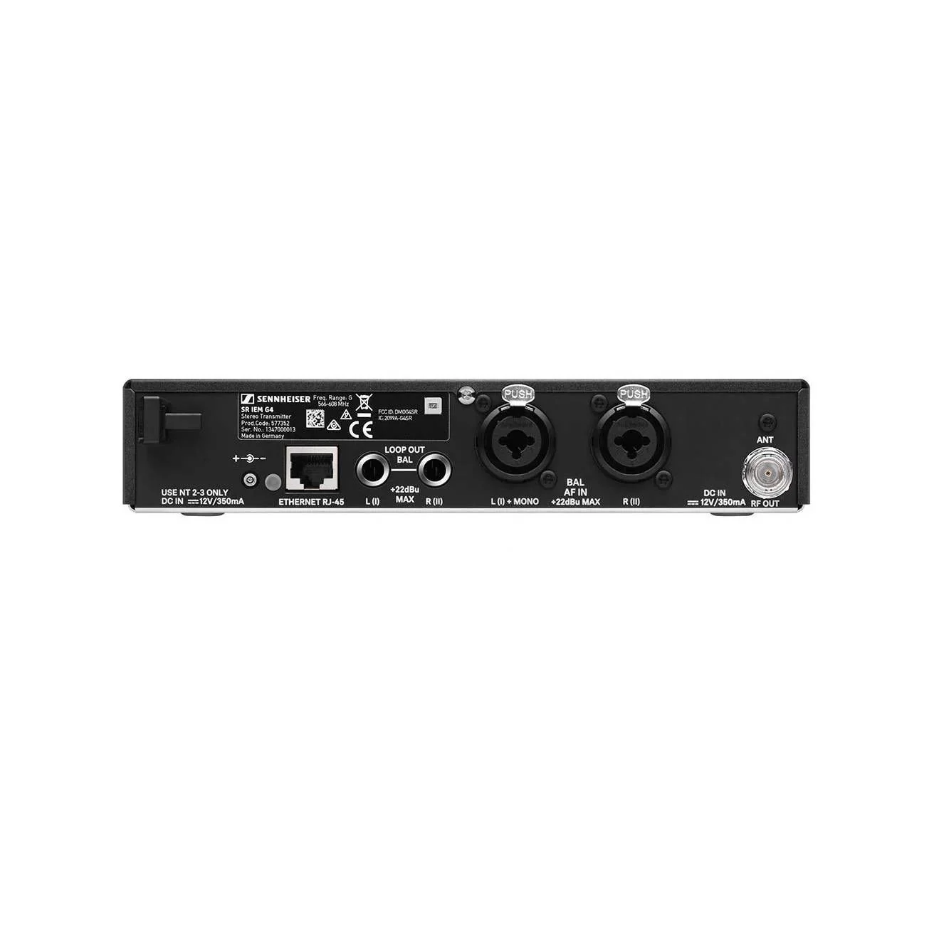 Sennheiser EW IEM G4 TWIN Wireless IEM Set (G Band 566-608Mhz) - Image 7