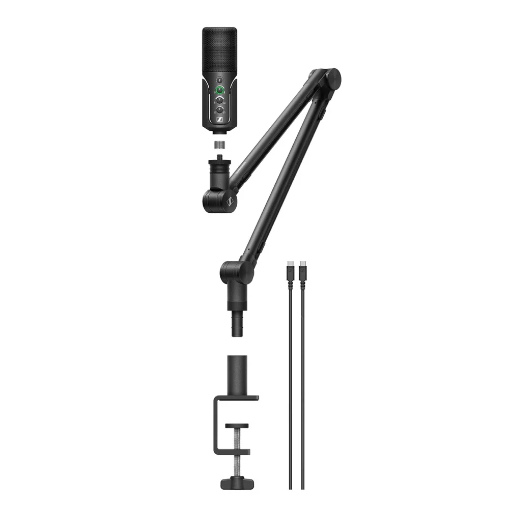 Sennheiser Profile Streaming Set - USB Microphone with Boom Arm, Cable and Pouch - Image 11