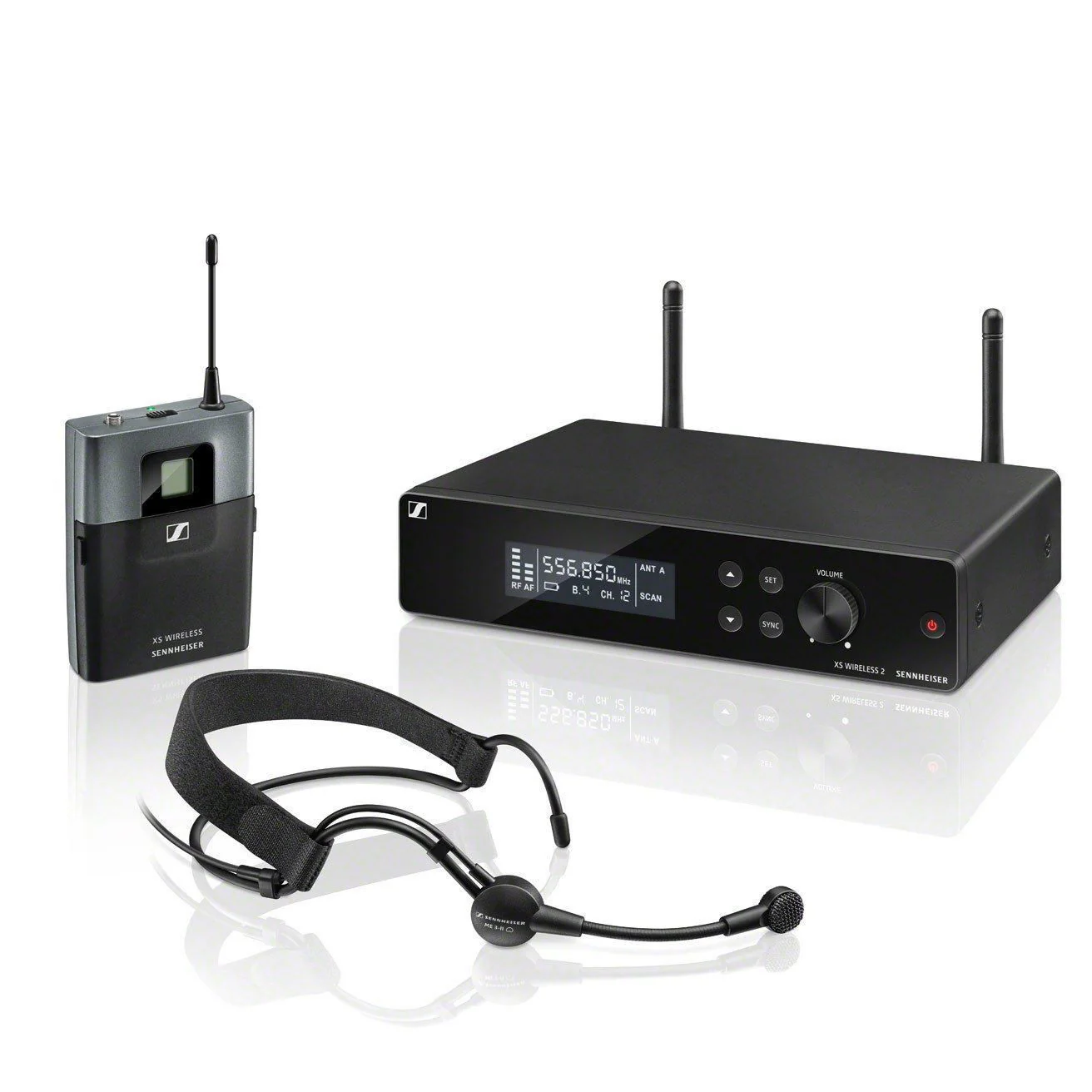 Sennheiser XSW 2-ME3-B Wireless Headset Set