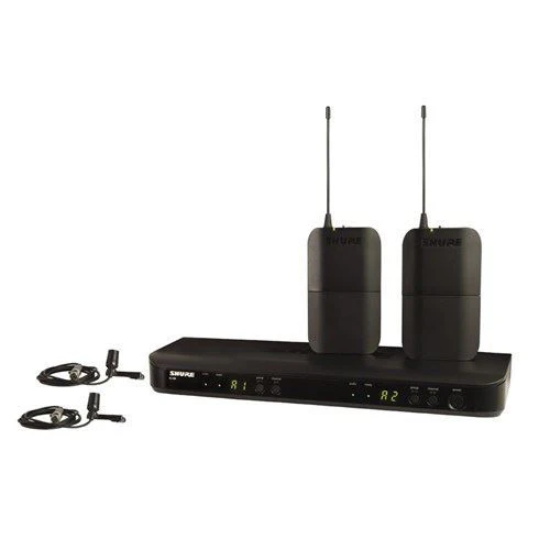 Shure BLX188/CVL Wireless Dual Lapel Mic System (K14: 614-638MHz) - Image 2