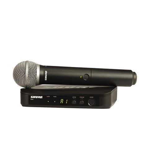 Shure BLX24/PG58 Wireless Handheld System (K14: 614-638MHz) - Image 2