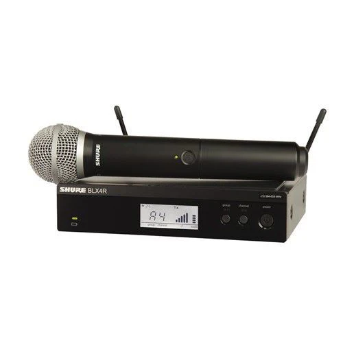 Shure BLX24R/PG58 Wireless 1/2R Handheld System (K14: 614-638MHz) - Image 2
