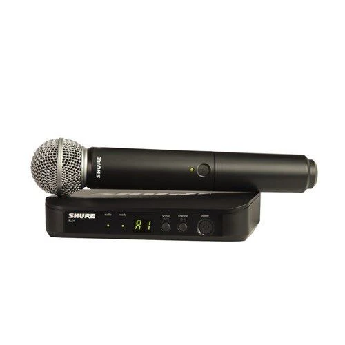 Shure BLX24S58K14 Handheld SM58 Digital Wireless System (K14: 614-638MHz) - Image 2