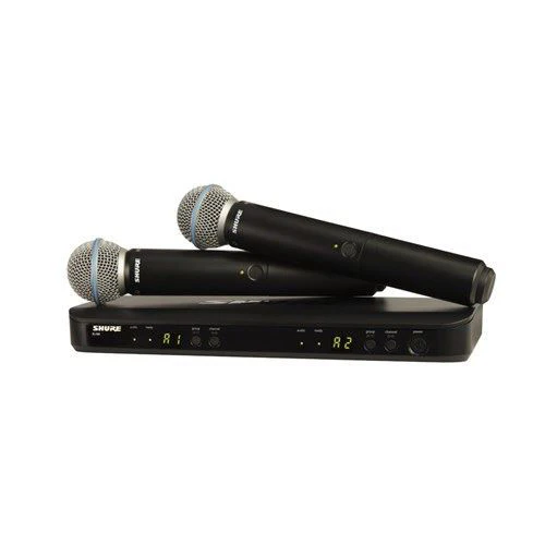 Shure BLX288/BETA58 Wireless Dual Handheld System (K14: 614-638MHz) - Image 2