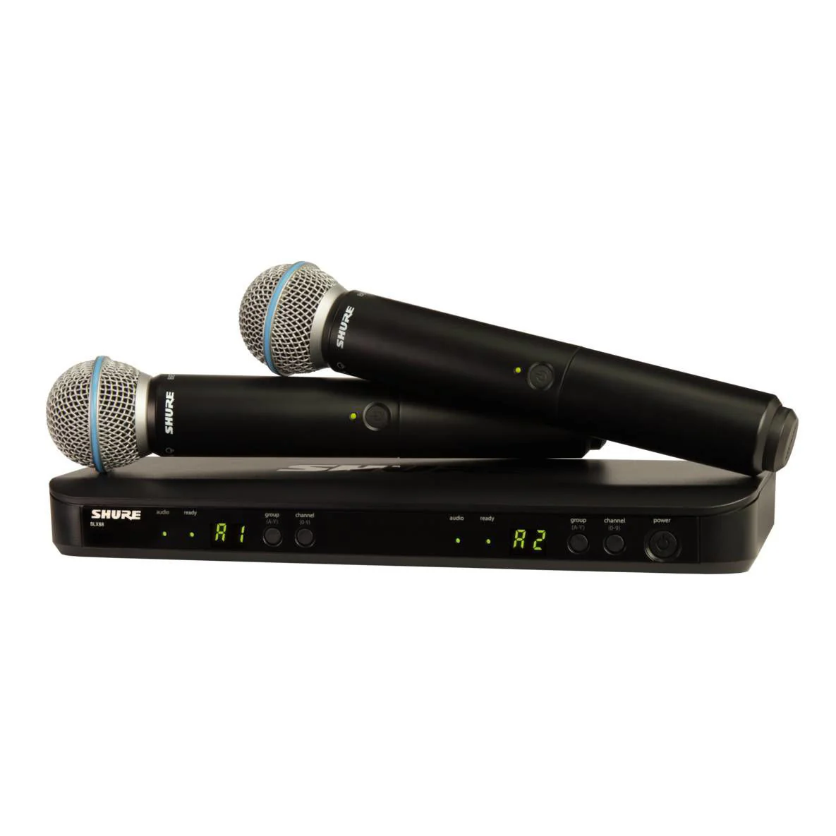 Shure BLX288/BETA58 Wireless Dual Handheld System (M17: 662-686MHz) - Image 6