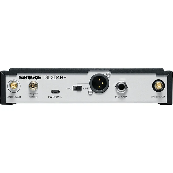 Shure GLXD+ SM58 Rackmount Digital Wireless Handheld Vocal System - Image 3