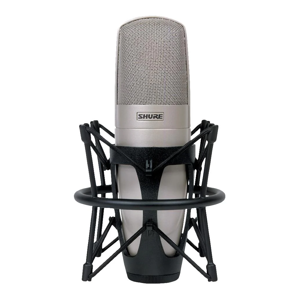 Shure KSM32 Large-Diaphragm Cardioid Condenser Microphone in Silver - Image 2