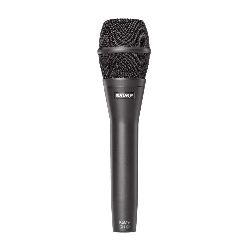 Shure KSM9 Microphone Condenser Supercardioid/ Cardioid (Charcoal Grey) - Image 2