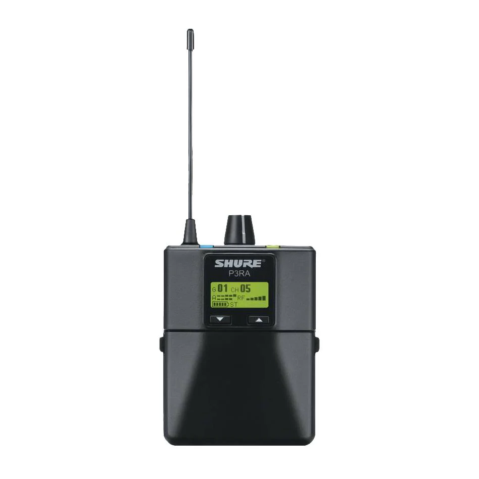 Shure P3RA PSM300 Professional Wireless Bodypack (L19: 630-654 MHz) - Image 4