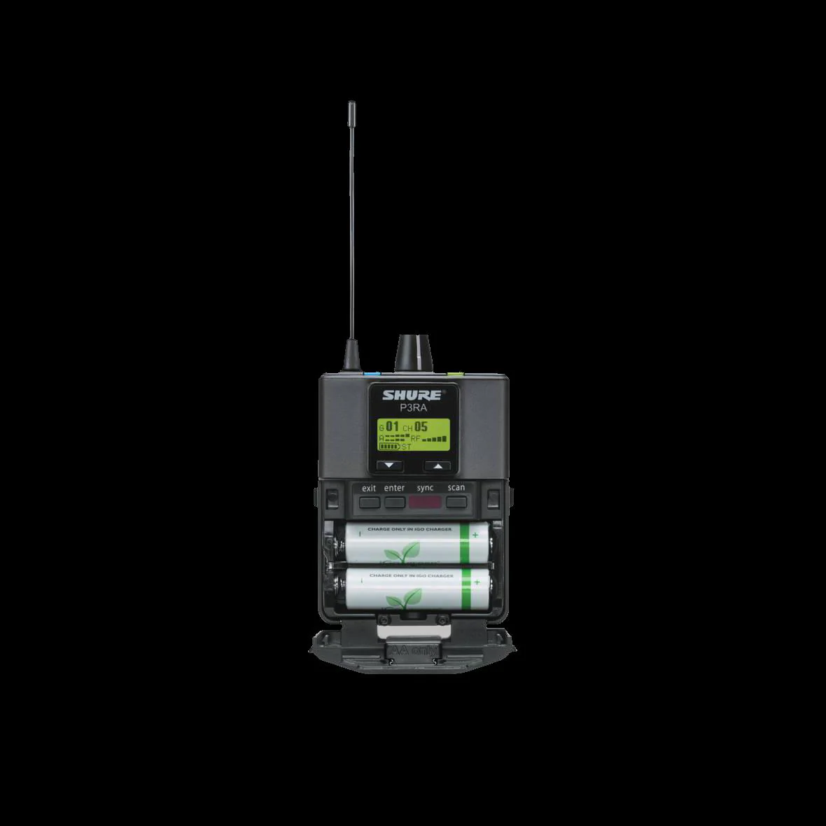 Shure P3RA PSM300 Professional Wireless Bodypack (L19: 630-654 MHz) - Image 5