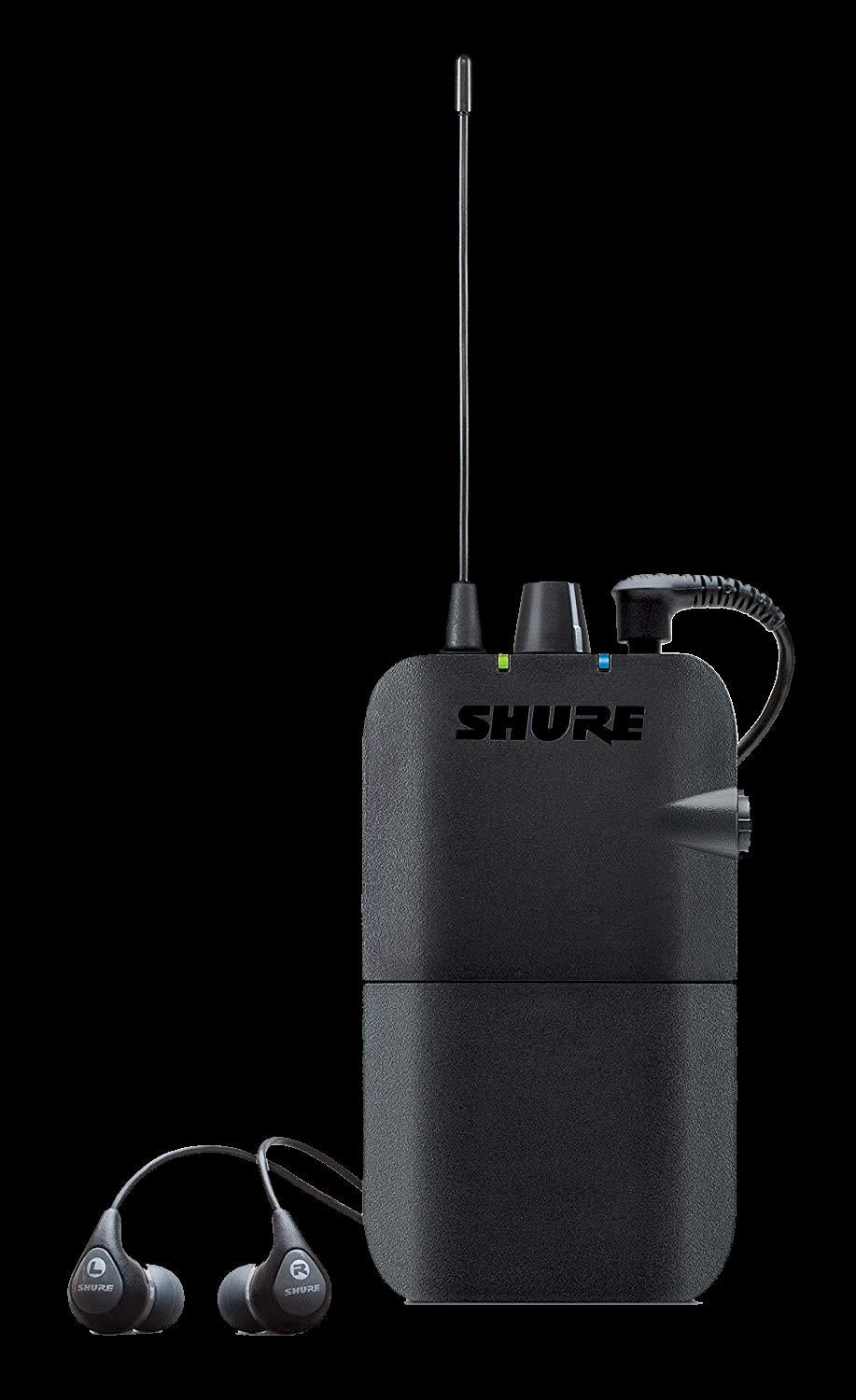 Shure P3TR112G PSM300 Wireless System with Grey SE112 Sound Isolating Earphones (J10: 584-608 MHz) - Image 4