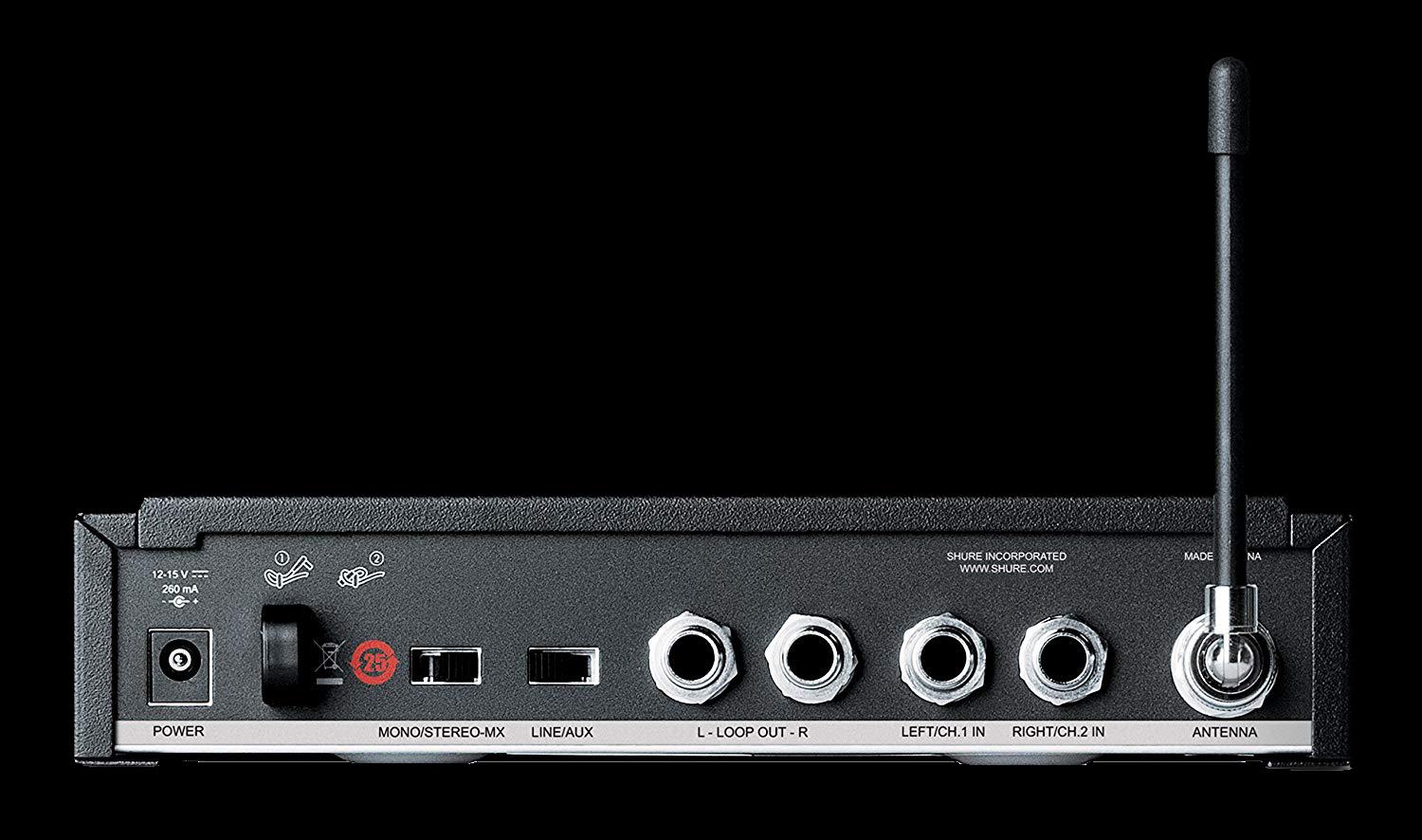 Shure P3TR112G PSM300 Wireless System with Grey SE112 Sound Isolating Earphones (J10: 584-608 MHz) - Image 6