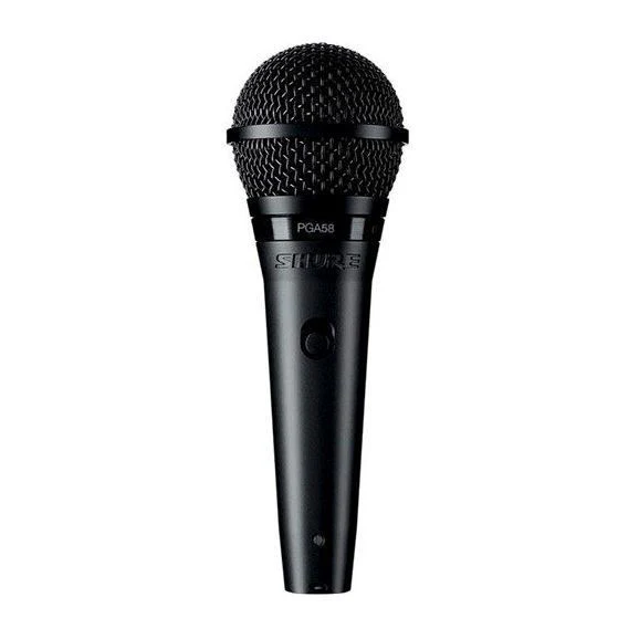 Shure PGA 58 QTR Vocal Cardioid Dynamic Mic with XLR-QTR Cable - Image 2