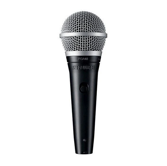 Shure PGA48QTR Vocal Cardioid Dynamic Microphone with 1/4 inch Jack Cable - Image 2