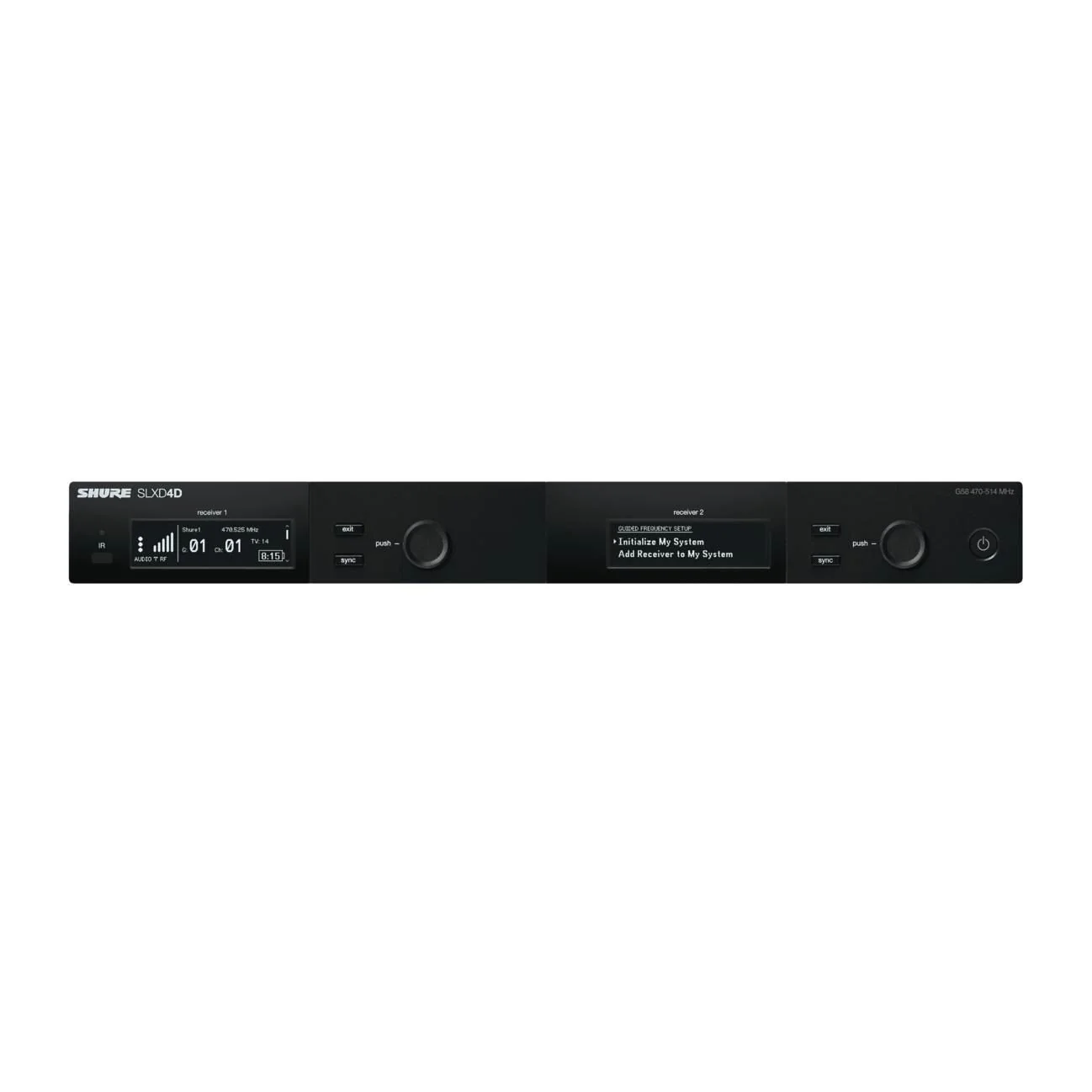 Shure SLX-D Digital Wireless Receiver Dual Channel - Image 4