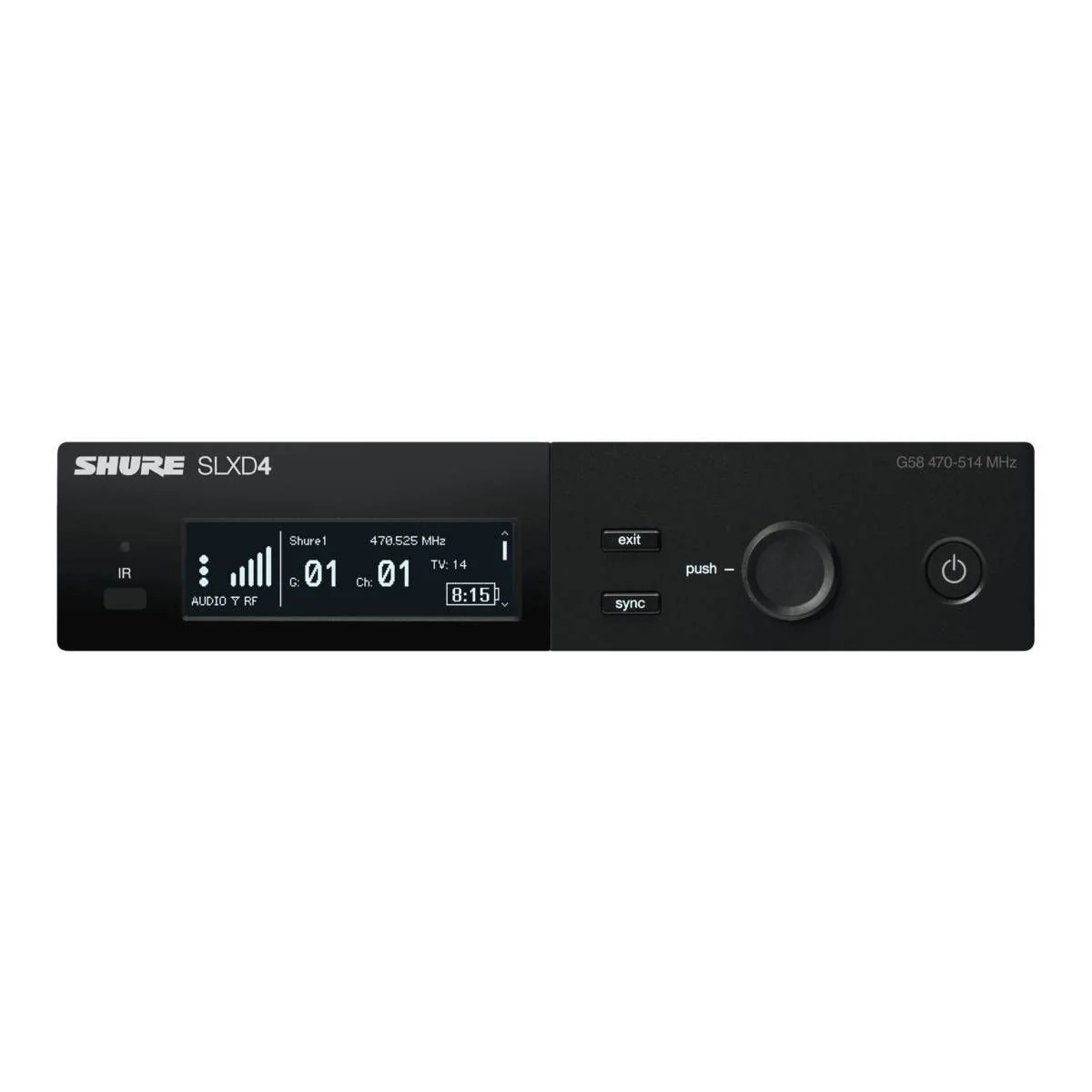 Shure SLX-D System SLXD2/Beta87A Handheld Transmitter and SLXD4 Digital Wireless Receiver - Image 4