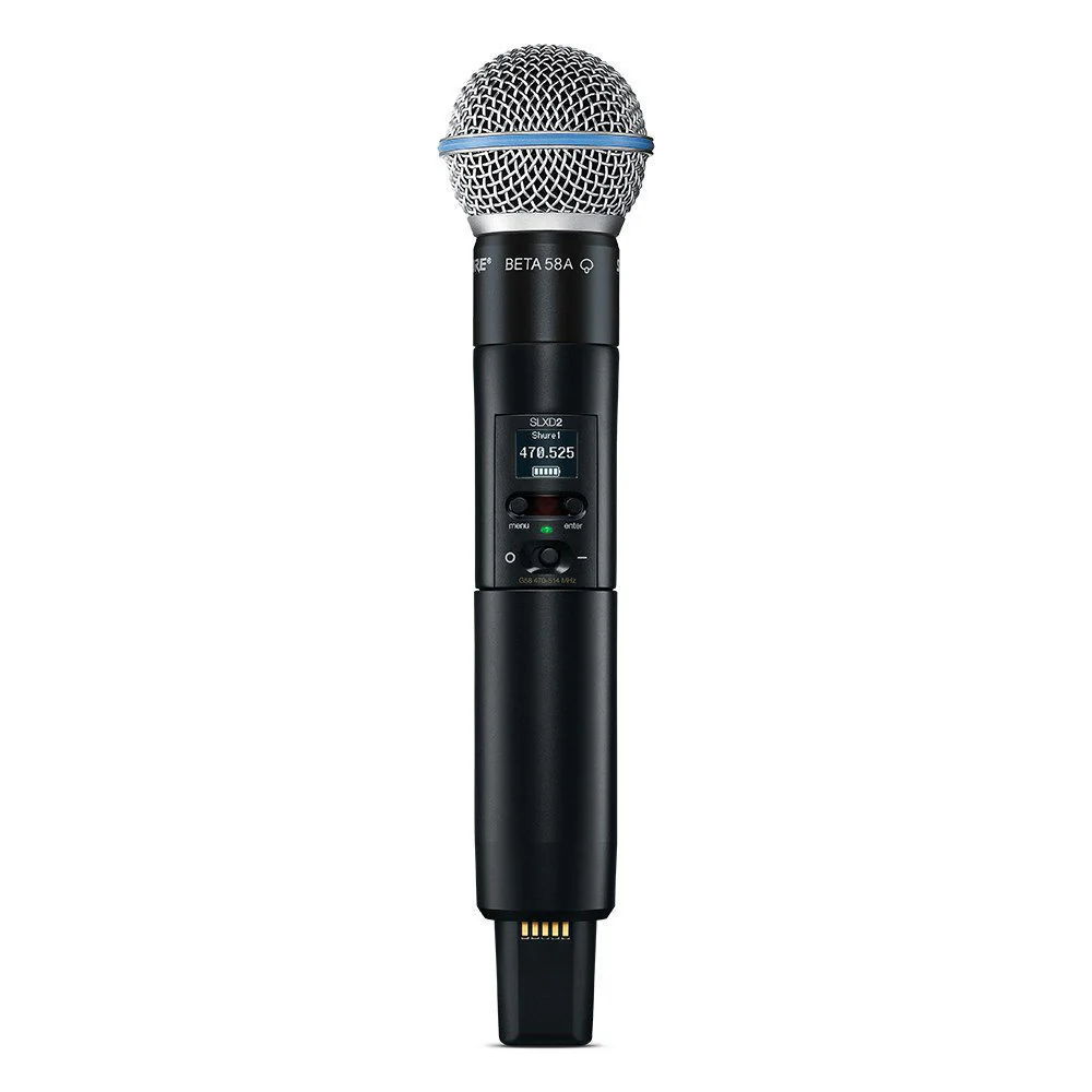 Shure SLXD24/B58 Wireless Microphone System (L57=650-694MHz) - Image 6