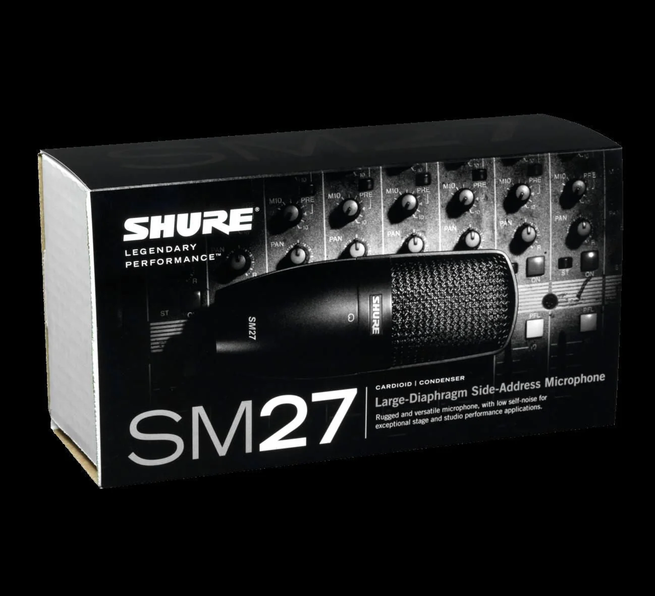 Shure SM27 Cardioid Studio Condenser Microphone - Image 3