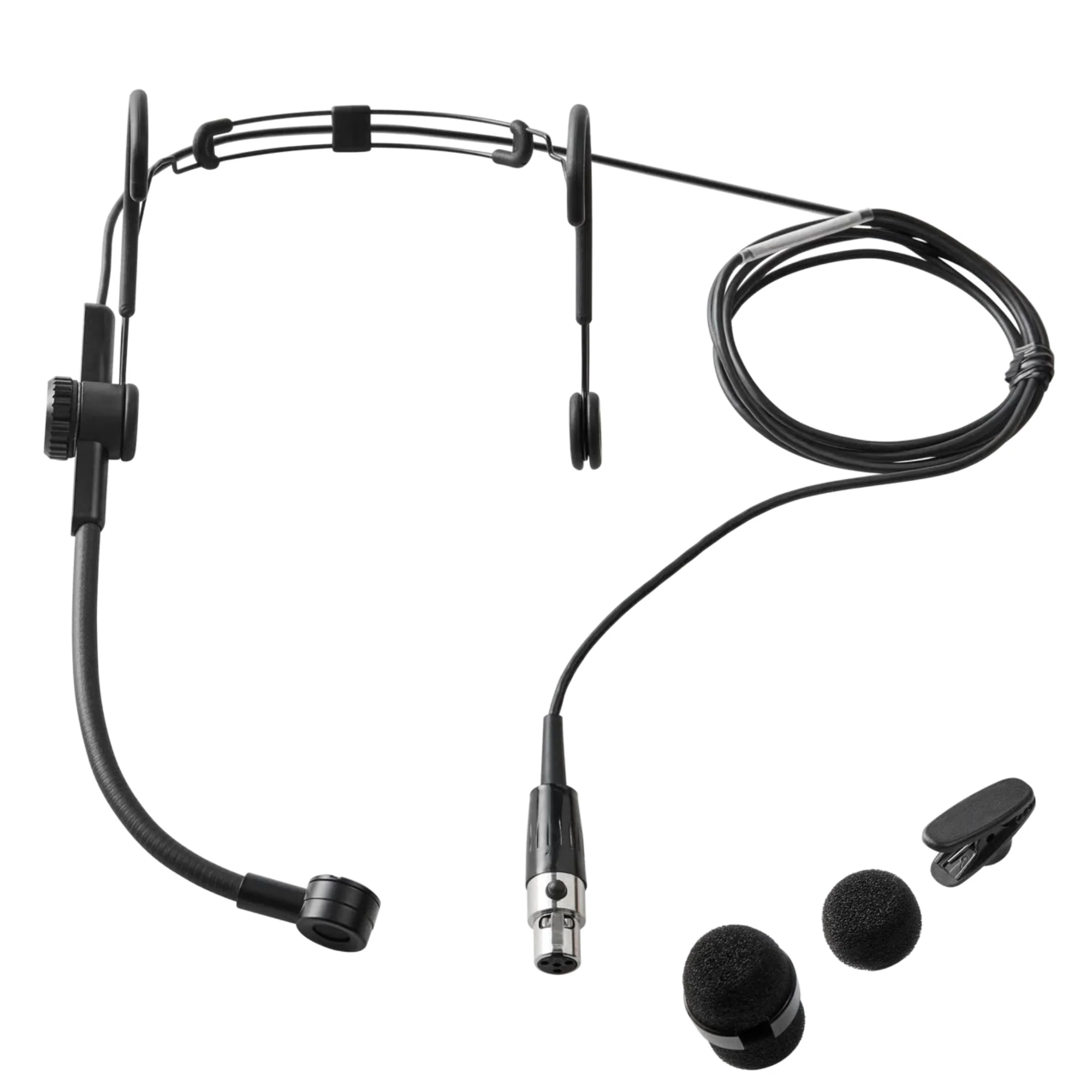 Shure SM39 TQG Headworn Cardioid Condenser Mic TA4F Connector Black