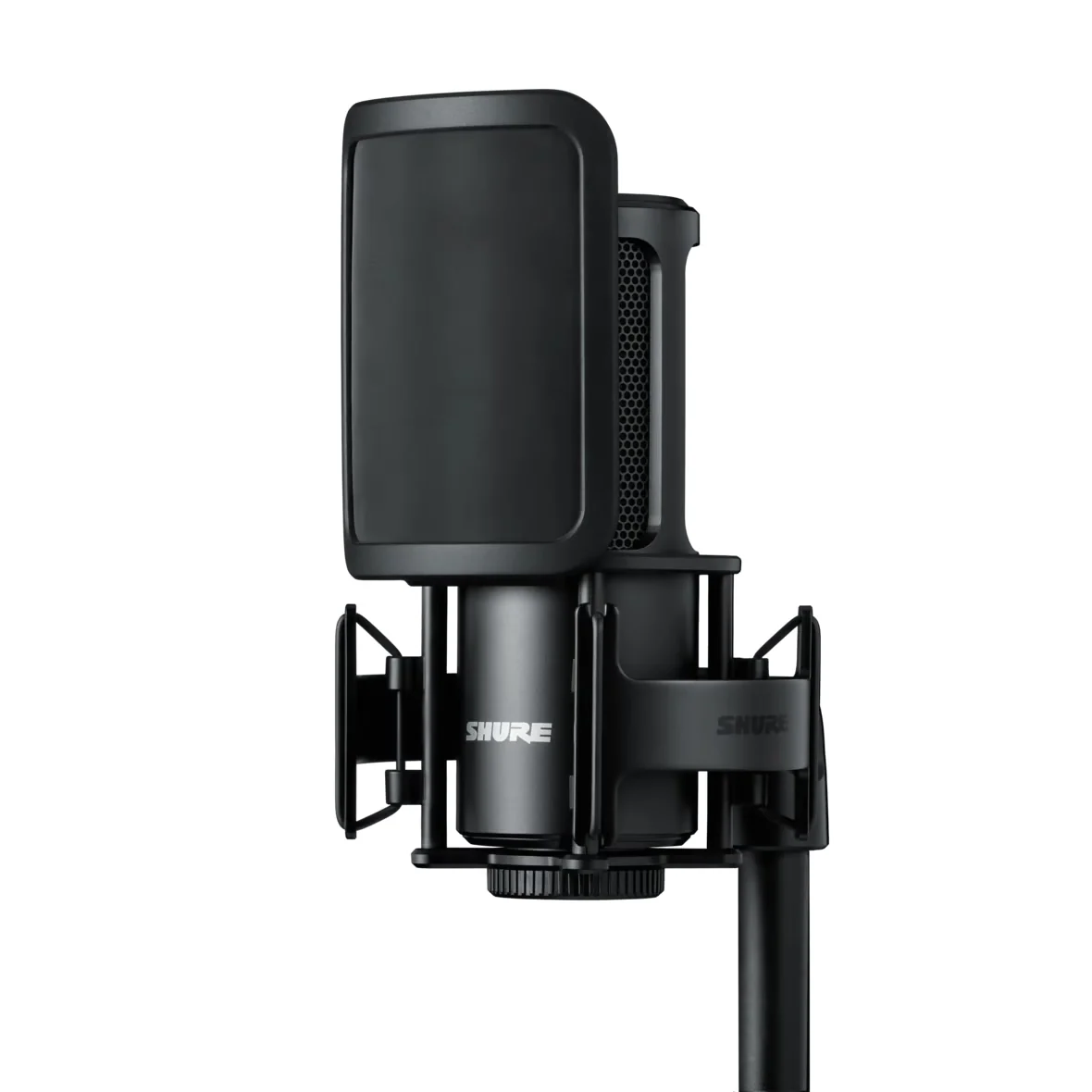 Shure SM4 Dual-Diaphragm Condenser Microphone w/Hard Mount and Case - Black - Image 7