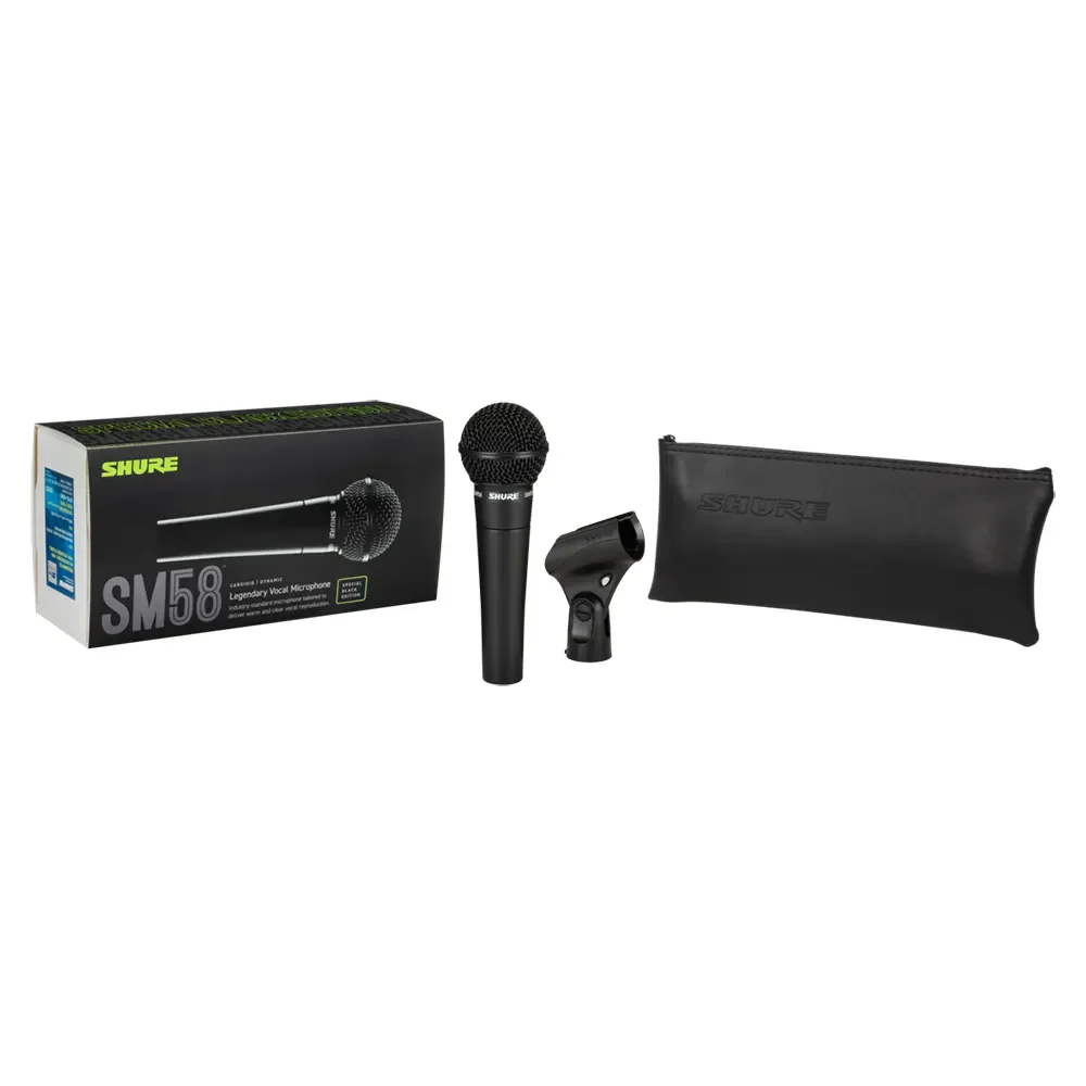 Shure Special Edition SM58 Cardioid Handheld Vocal Microphone - Black - Image 5