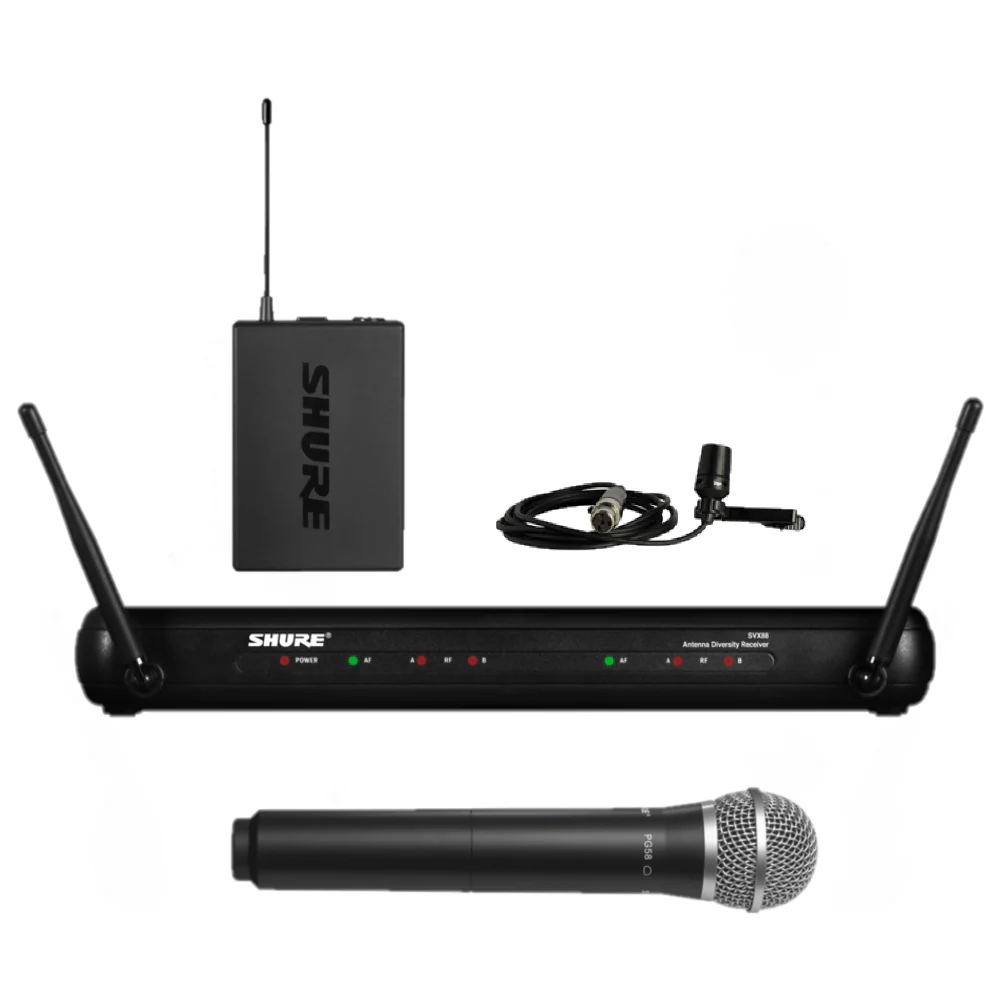 Shure SVX1288/CVL Wireless Microphone System (J9: 558-570MHz) - Image 5