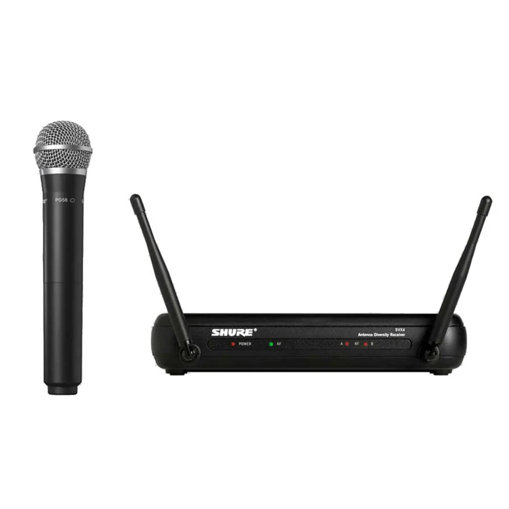 Shure SVX24/PG58 Wireless Handheld Mic System (J9: 558-570MHz) - Image 3