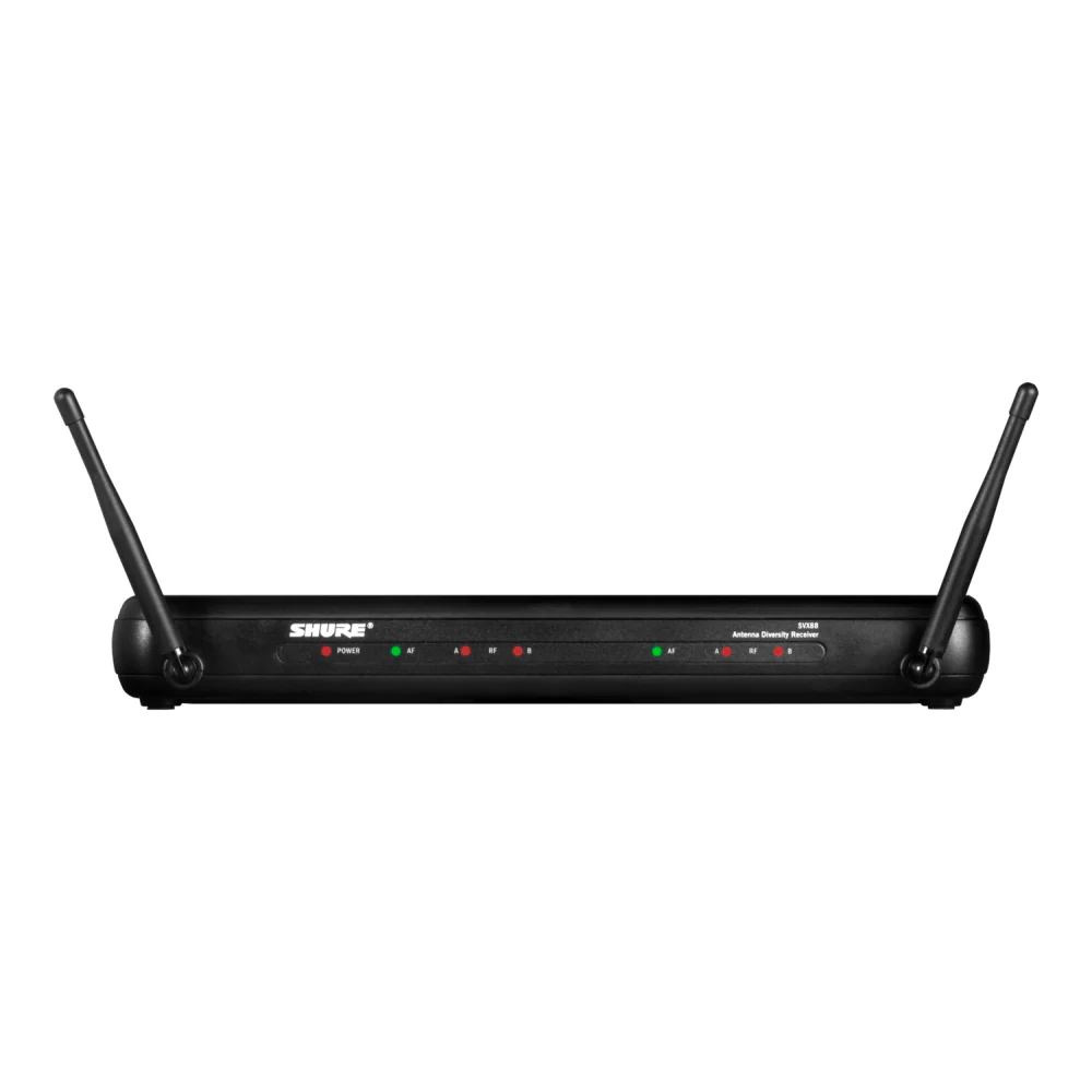 Shure SVX88 Wireless Mic Dual Receiver Non Rack Mount - Image 3