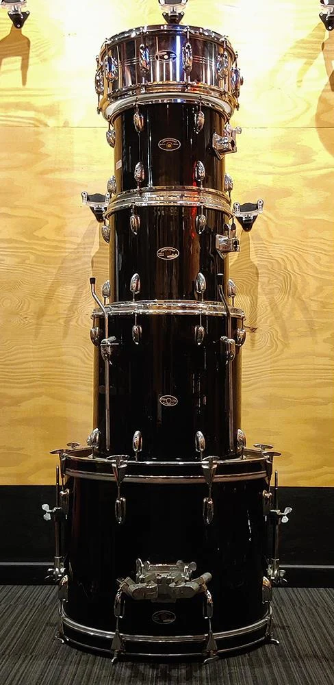 Slingerland Artist Power Custom Series 22/12/13/16/ And 14 X 6.5 Chrome Sd