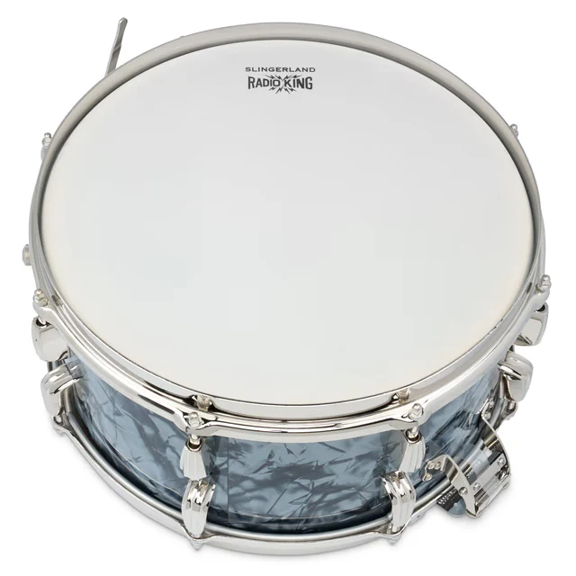 Slingerland Radio King Limited Edition Snare 14 x 7 - Black Diamond - Image 3