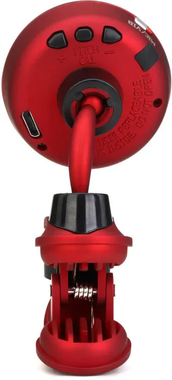 Snark Super Tight Rechargable Clip On Tuner - Red - Image 4