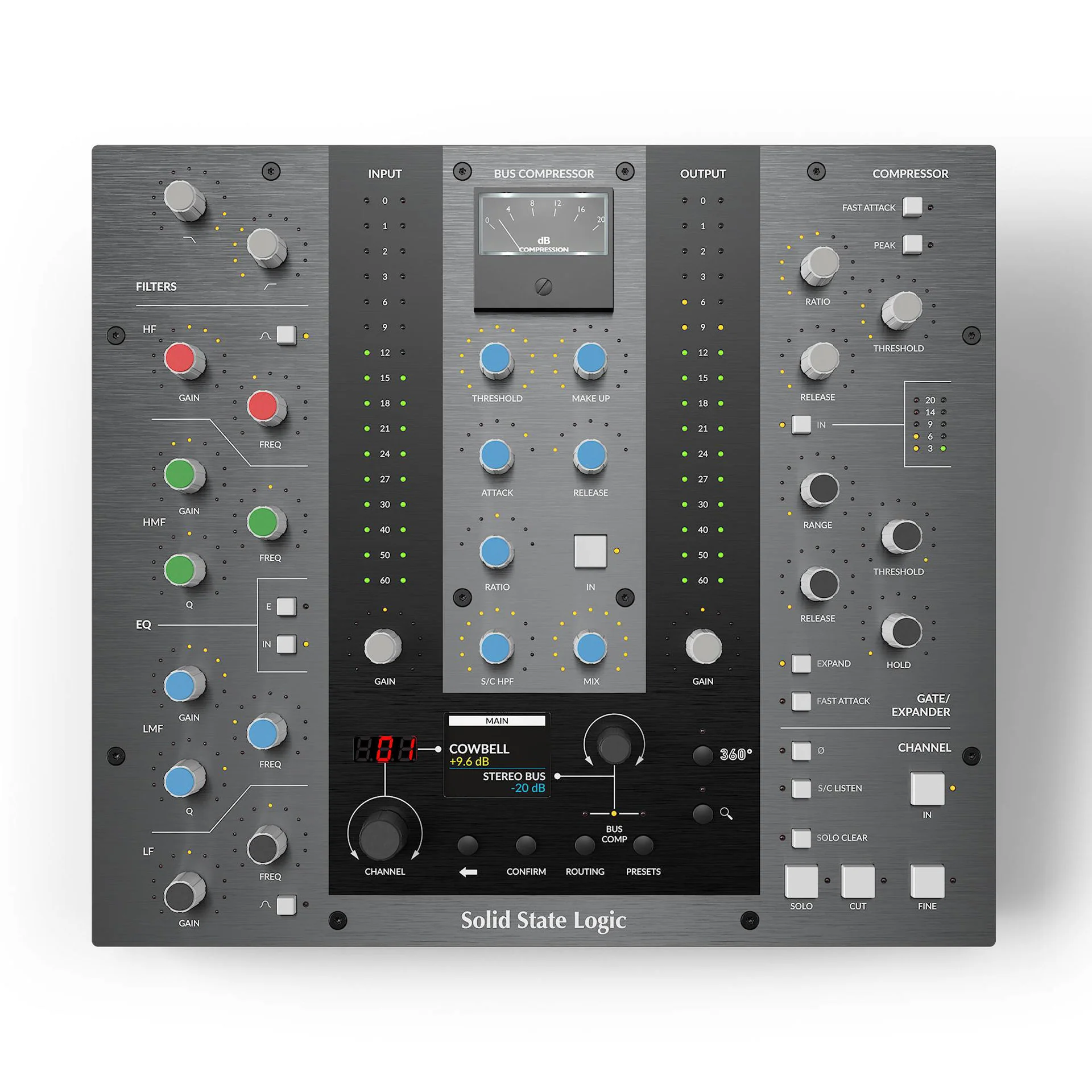 Solid State Logic SSL UC1 Plug-In Controller Including SSL Native Channel Strip 2 & Bus Comp 2 Plugins - Image 4