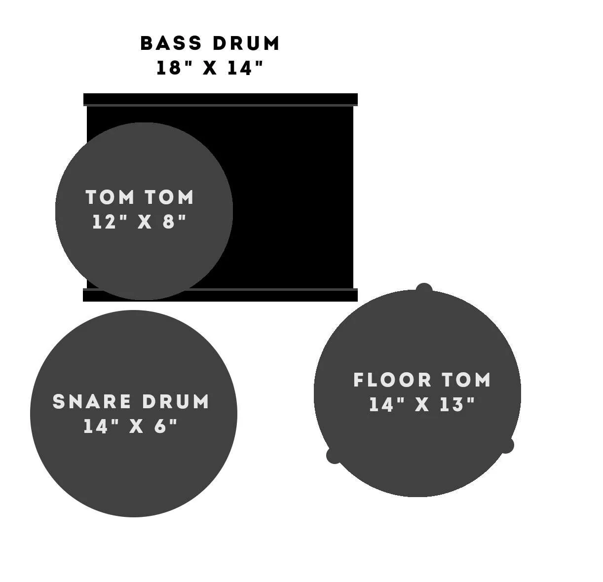Sonor AQ2 Series Bop Set - White Pearl - Image 2