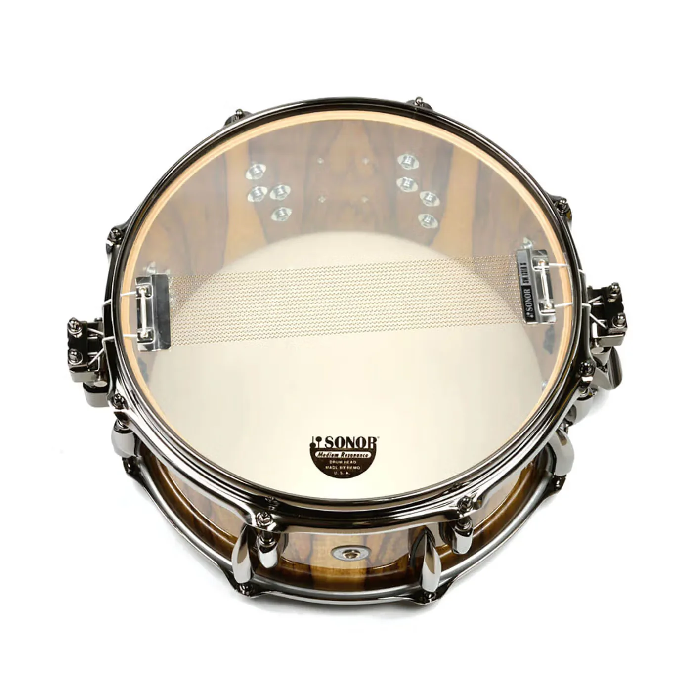 Sonor Limited Edition One of a Kind 13 x 6.5 Snare Drum - Black Limba - Image 2