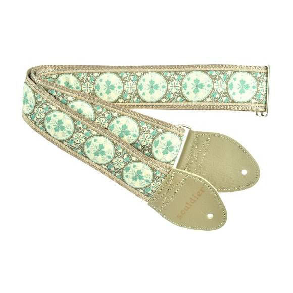Souldier USA Guitar Strap 2in - Medallion Taupe - Image 2