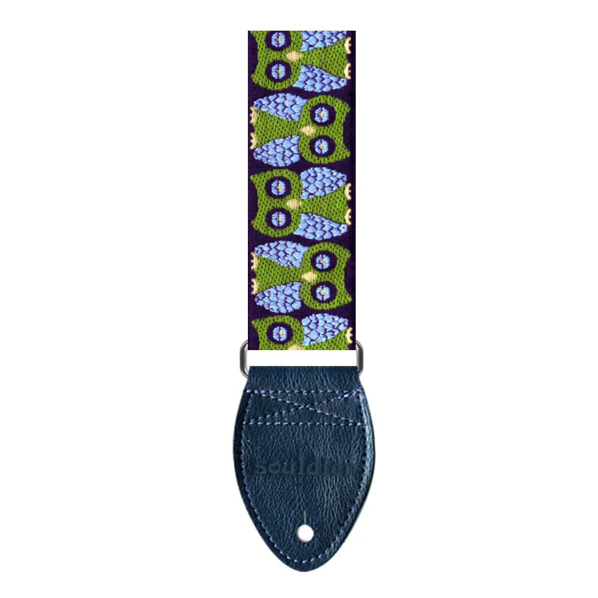 Souldier USA Guitar Strap 2in - Owls Navy - Image 2