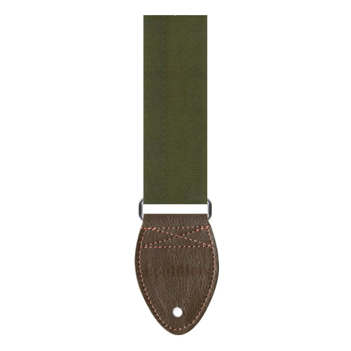 Souldier USA Guitar Strap 2in - Plain Seatbelt Olive - Image 2