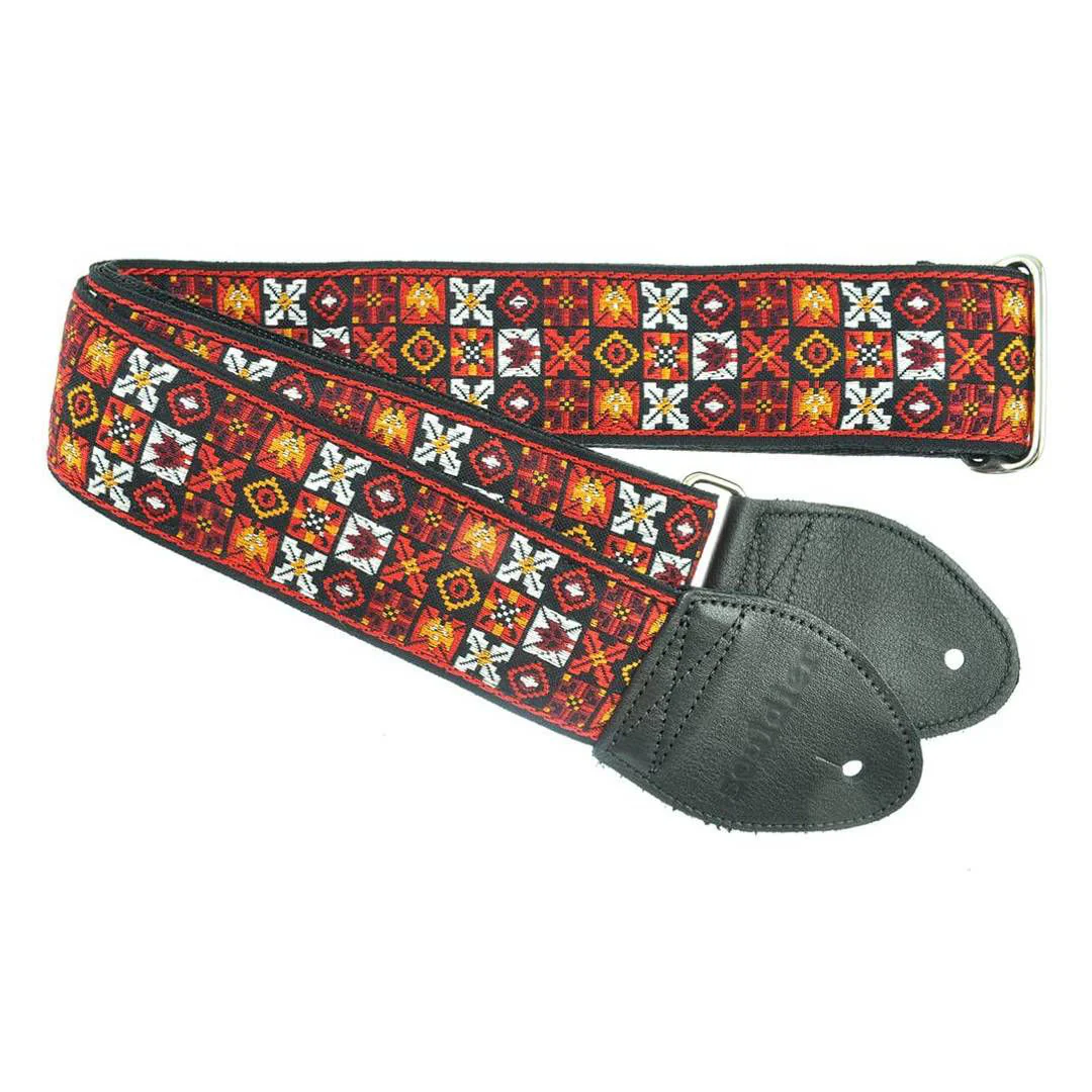 Souldier USA Guitar Strap 2in - Woodstock Red - Image 2