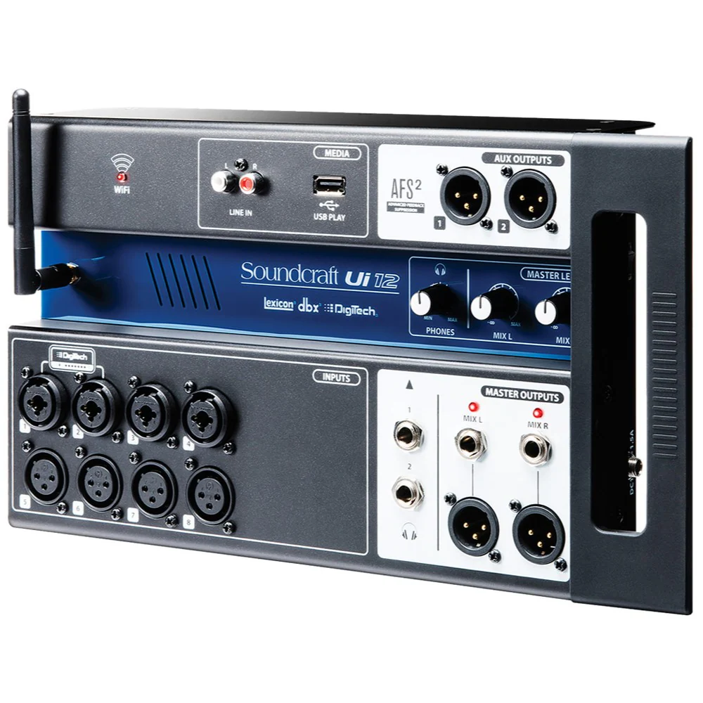 Soundcraft Ui12 12-Channel Digital Mixer with Wireless Control - Image 5