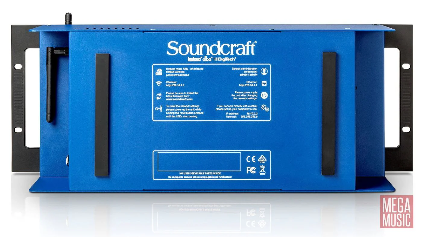 Soundcraft Ui24R 24-Channel Digital Mixer/USB Multi-Track Recorder with Wireless Control - Image 2