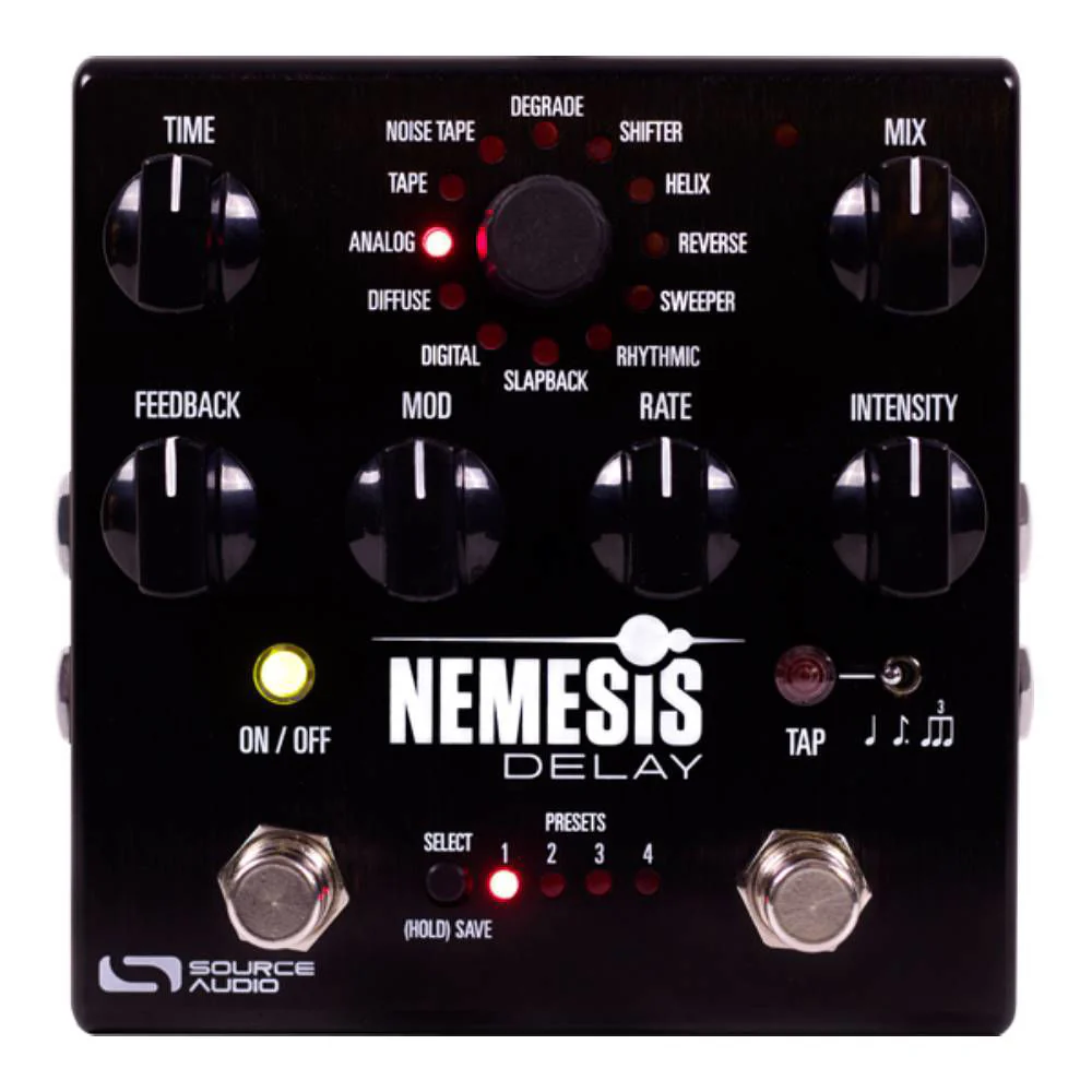 Source Audio One Series Nemesis Delay Guitar Effects Pedal (Power Supply Included) - Image 4