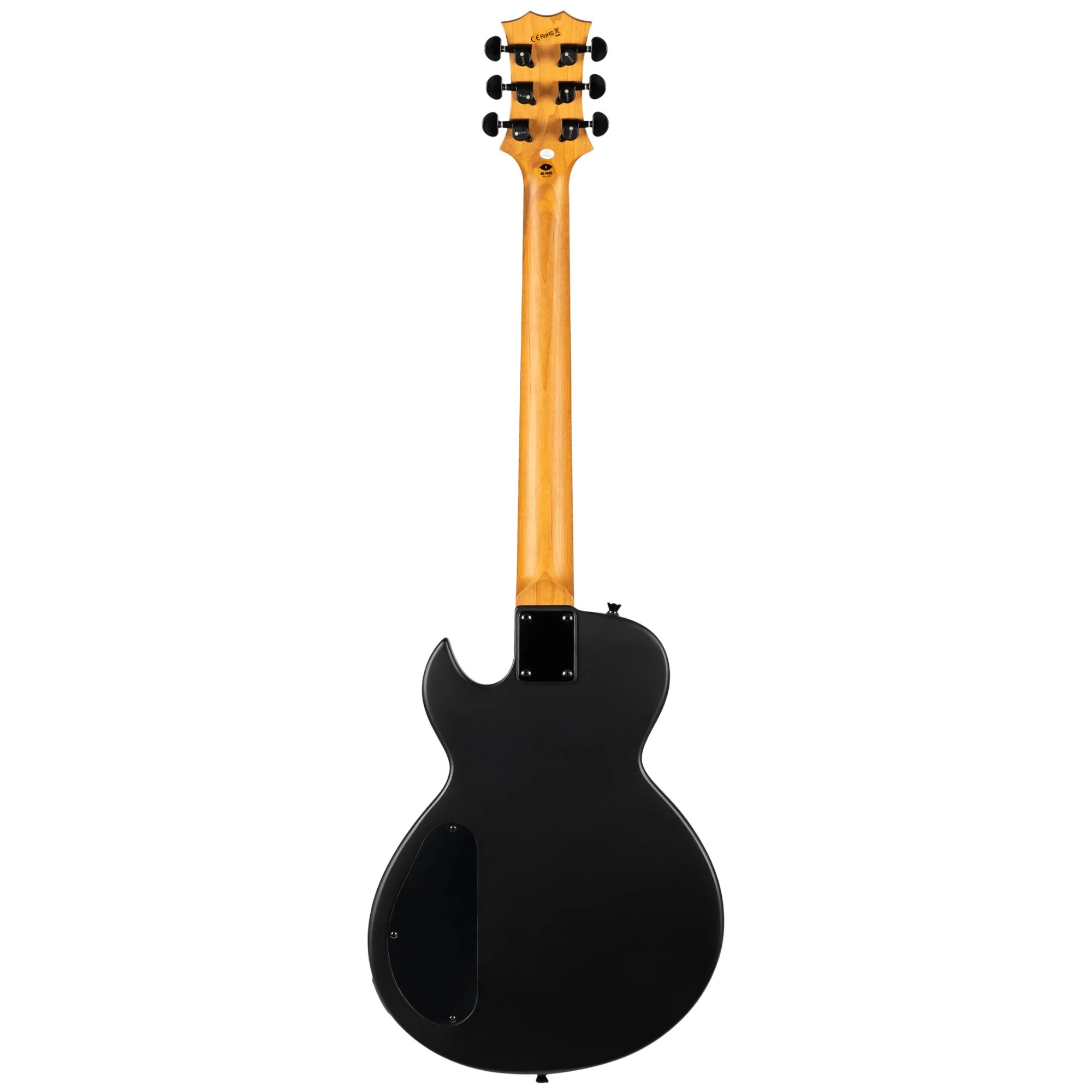 Spira  L-400 MBK Electric Guitar Satin Black - Image 2