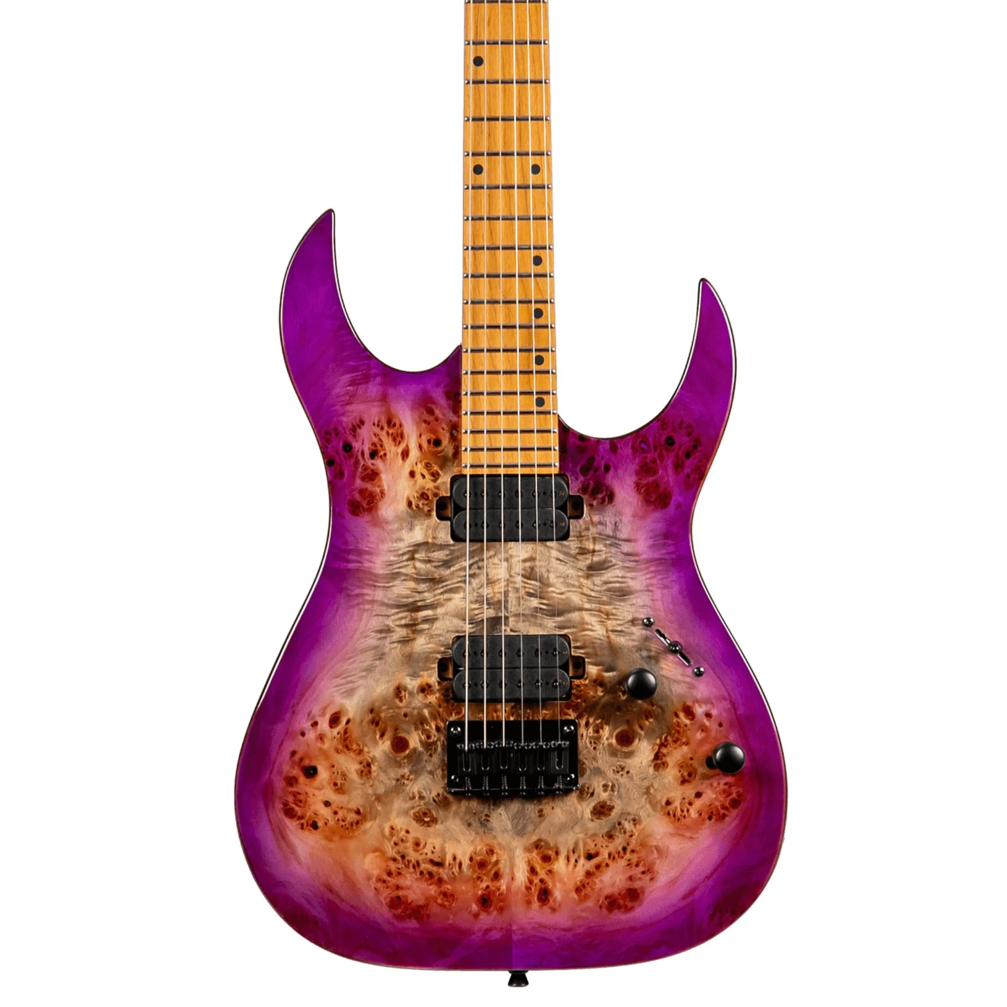 Spira  S-450 TPP Electric Guitar Transparent purple - Image 3