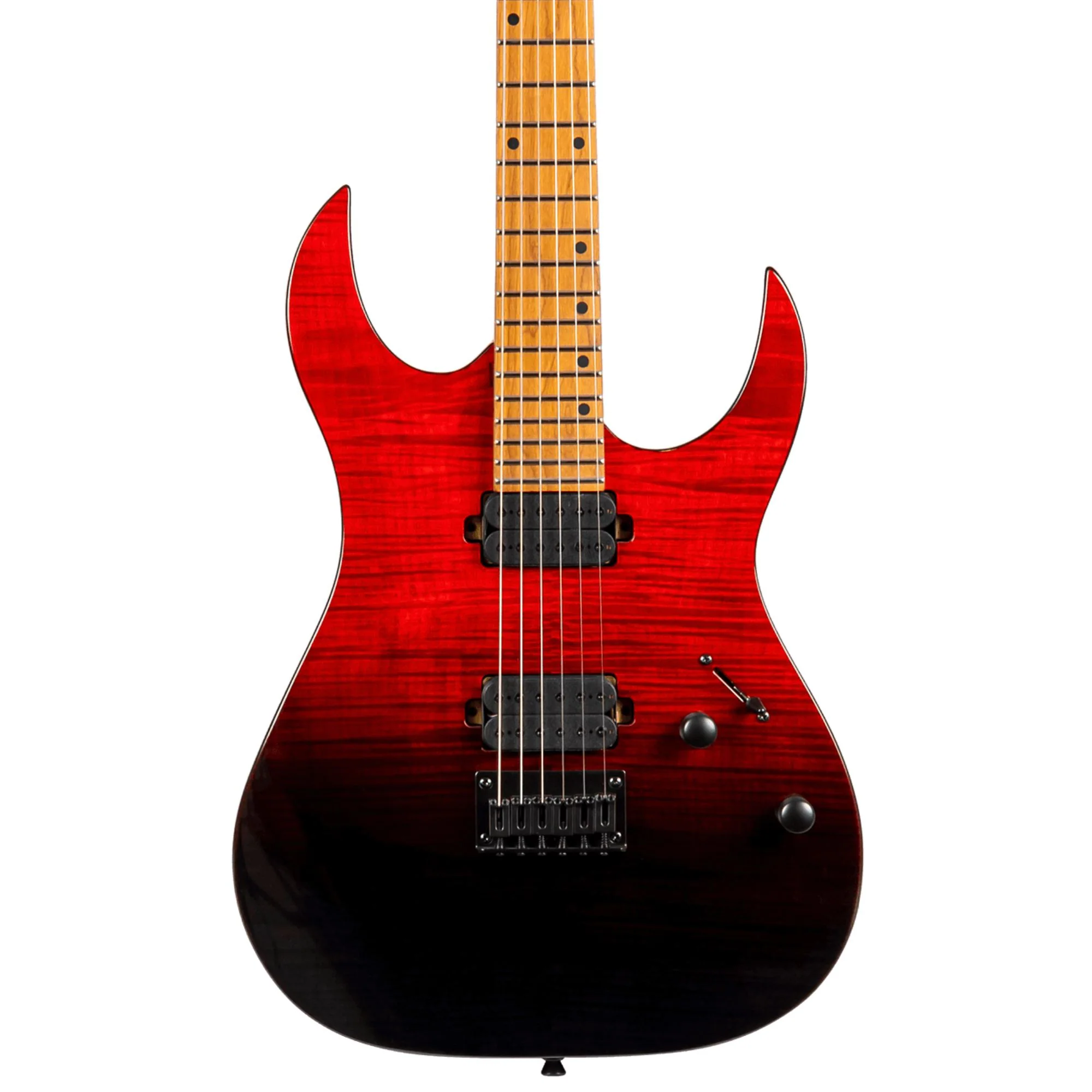 Spira  S-450 TRD Electric Guitar Transparent Red - Image 3