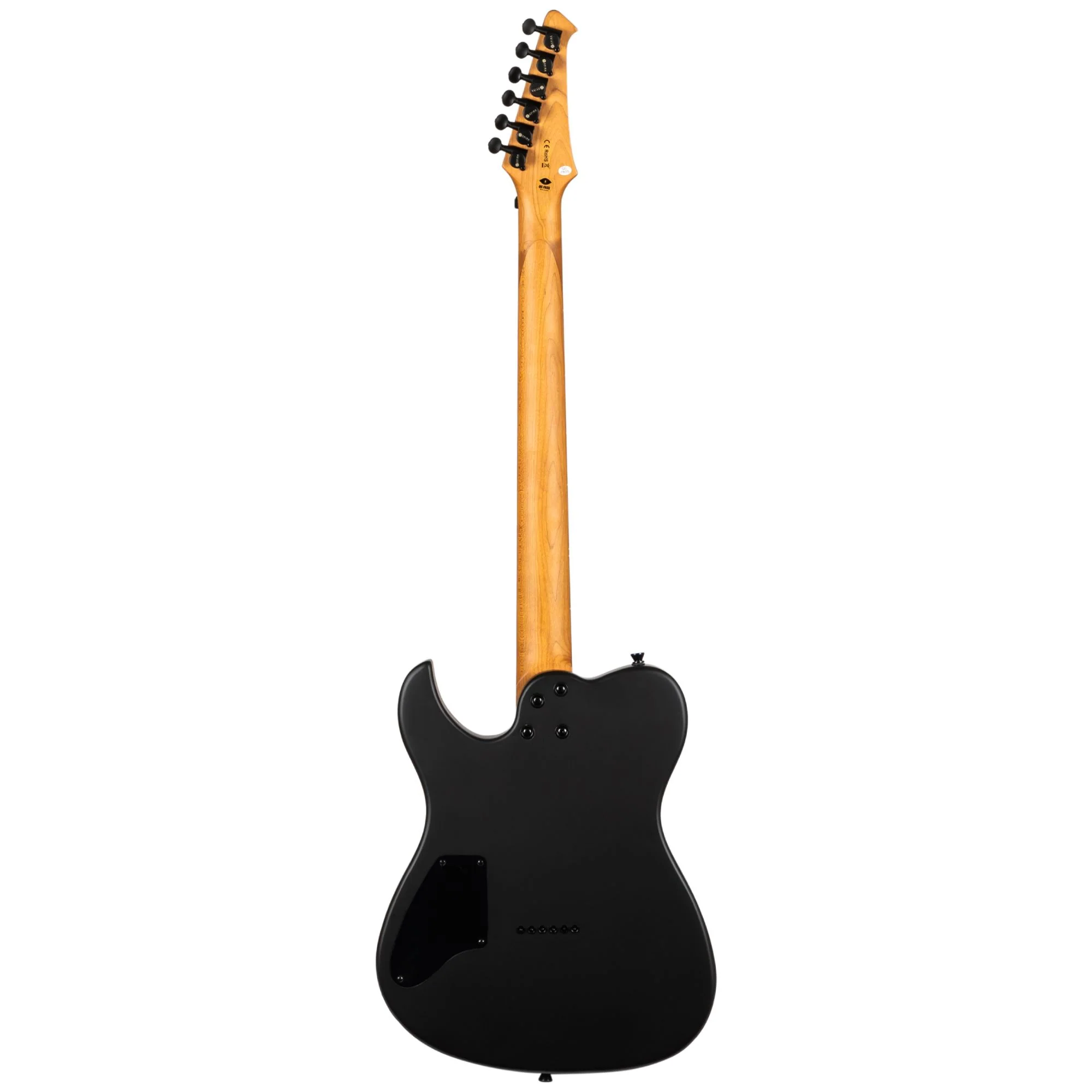Spira  T-400 Baritone -MBK Electric Guitar Satin Black - Image 2