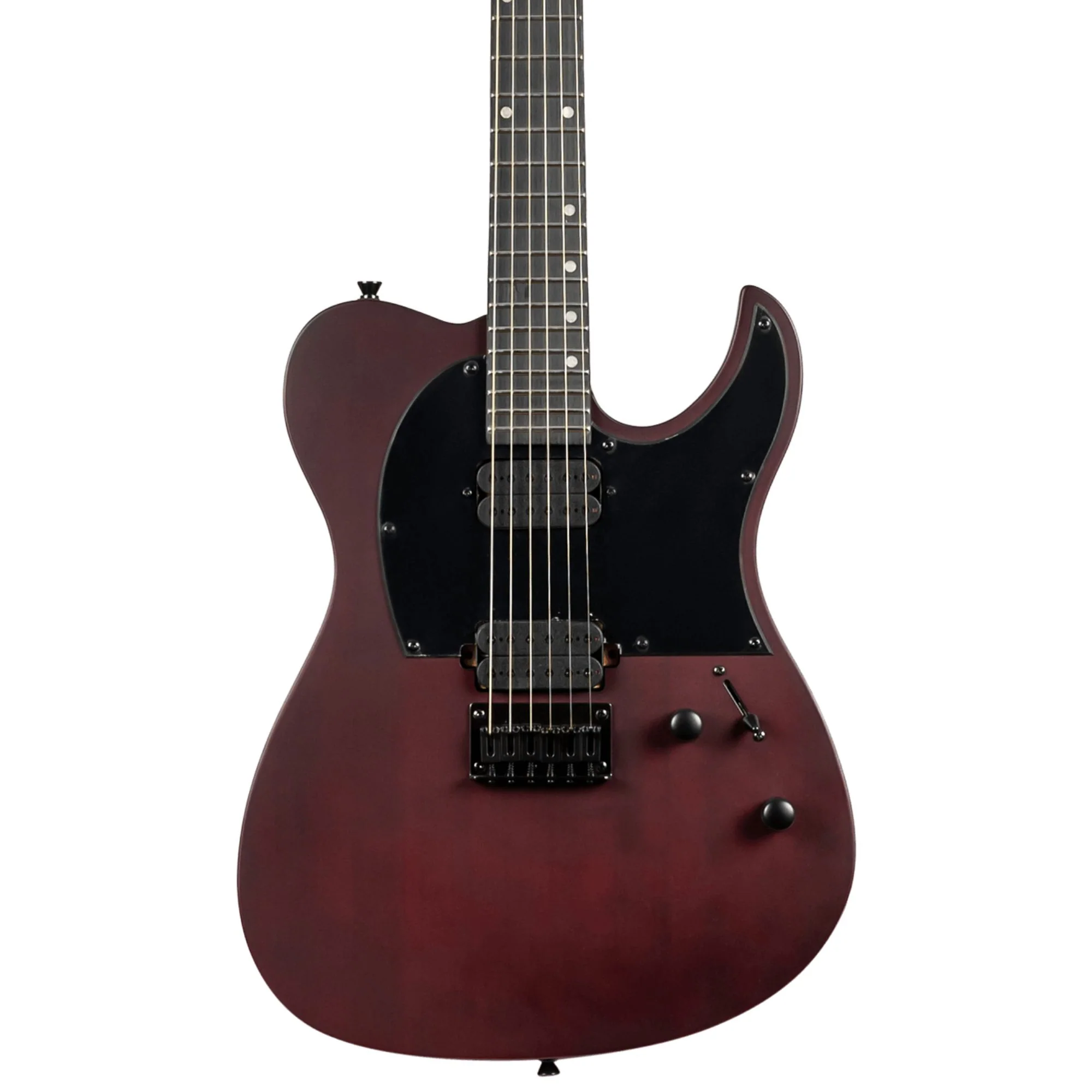 Spira  T-400 MWR Electric Guitar Satin Wine red - Image 3