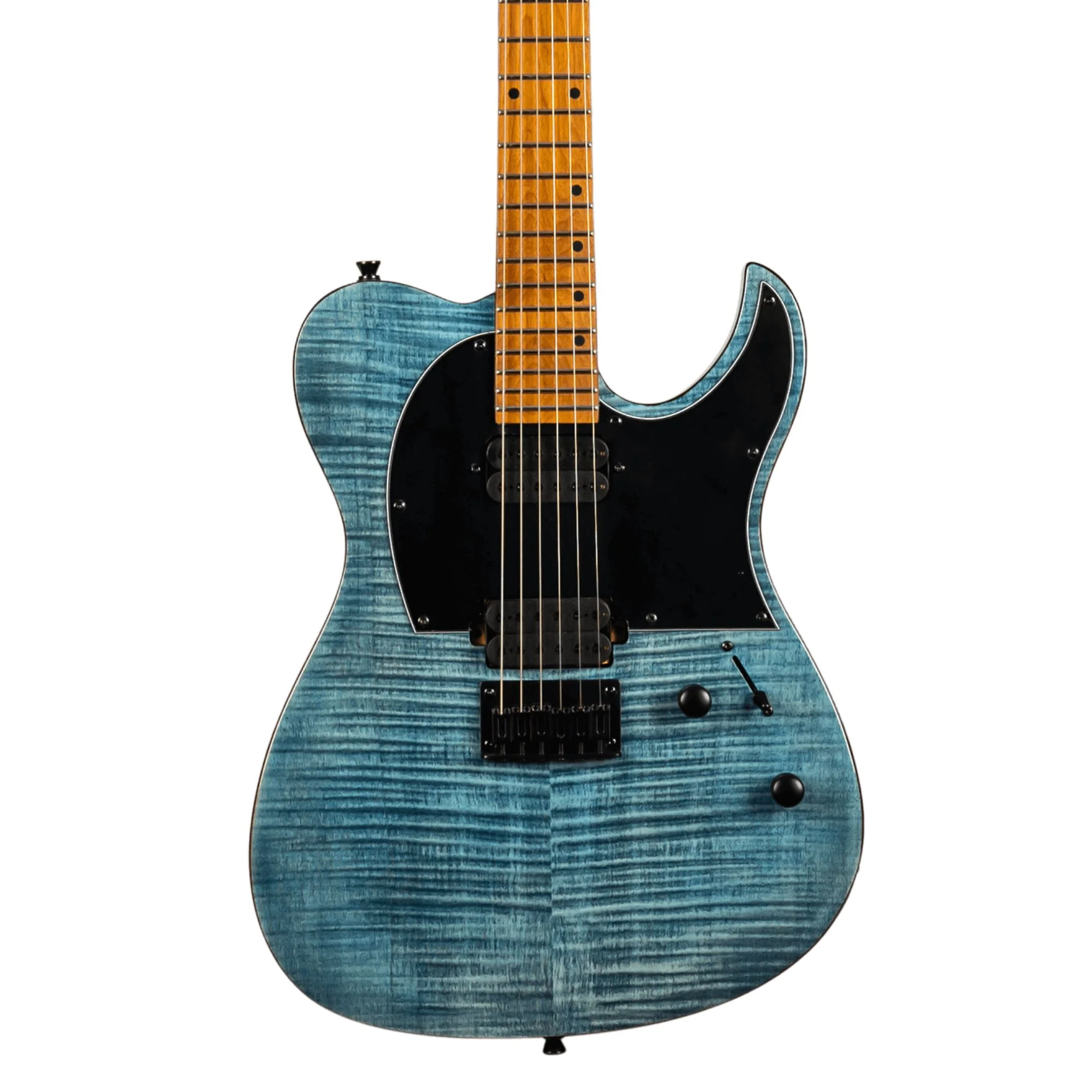 Spira  T-450 TDB Electric Guitar Transparent Blue - Image 3
